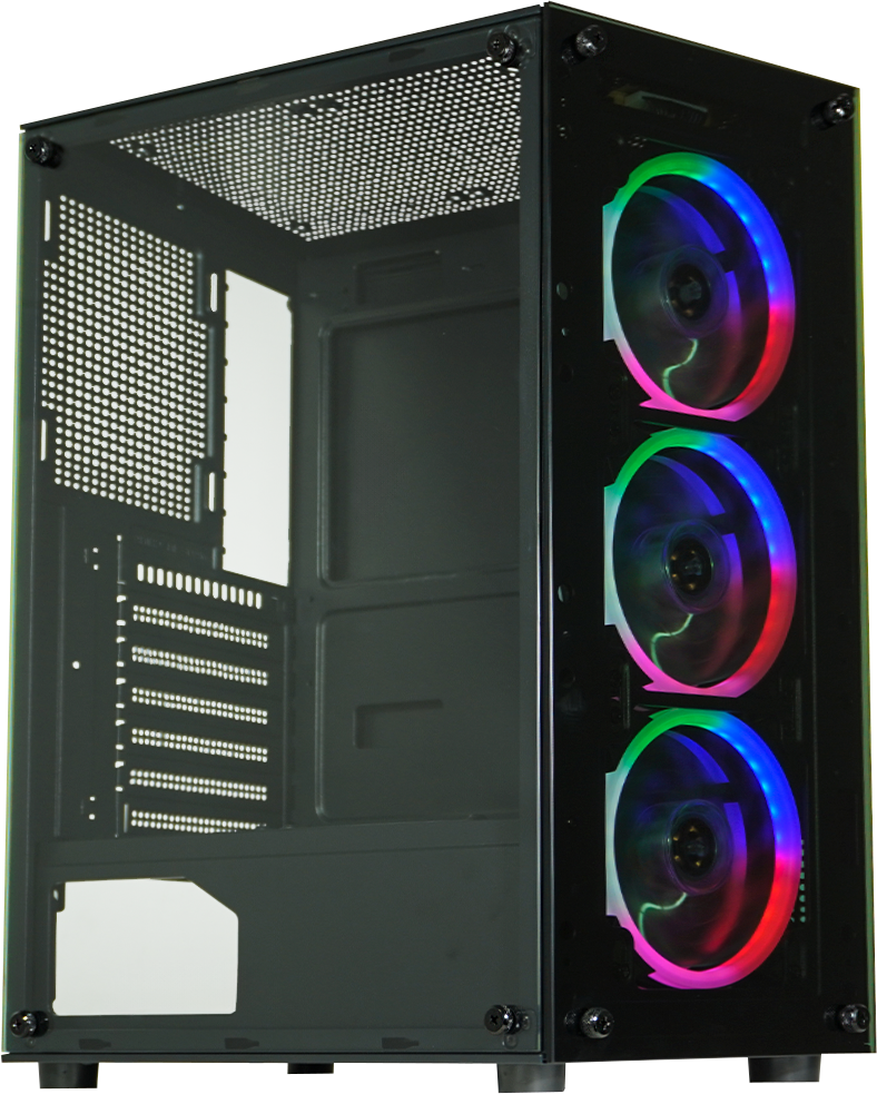 Computador Gamer Intel Core i7 16GB SSD 480GB Placa de video GeForce GTX 750 4GB, Gabinete 3 Fans