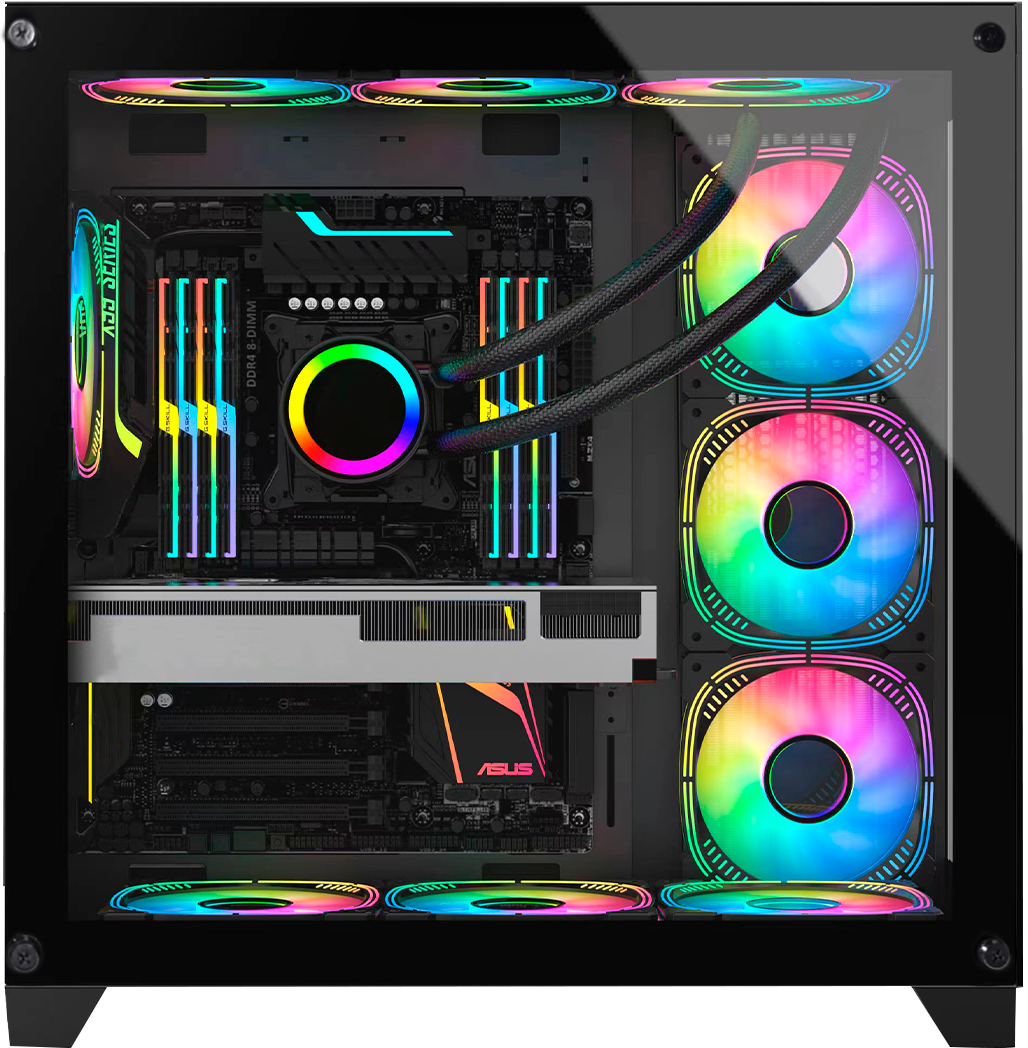 PC Gamer Extreme Core i9 11900KF, RTX 4060 8GB, 64GB RAM, SSD 1TB, Water Cooler 360MM