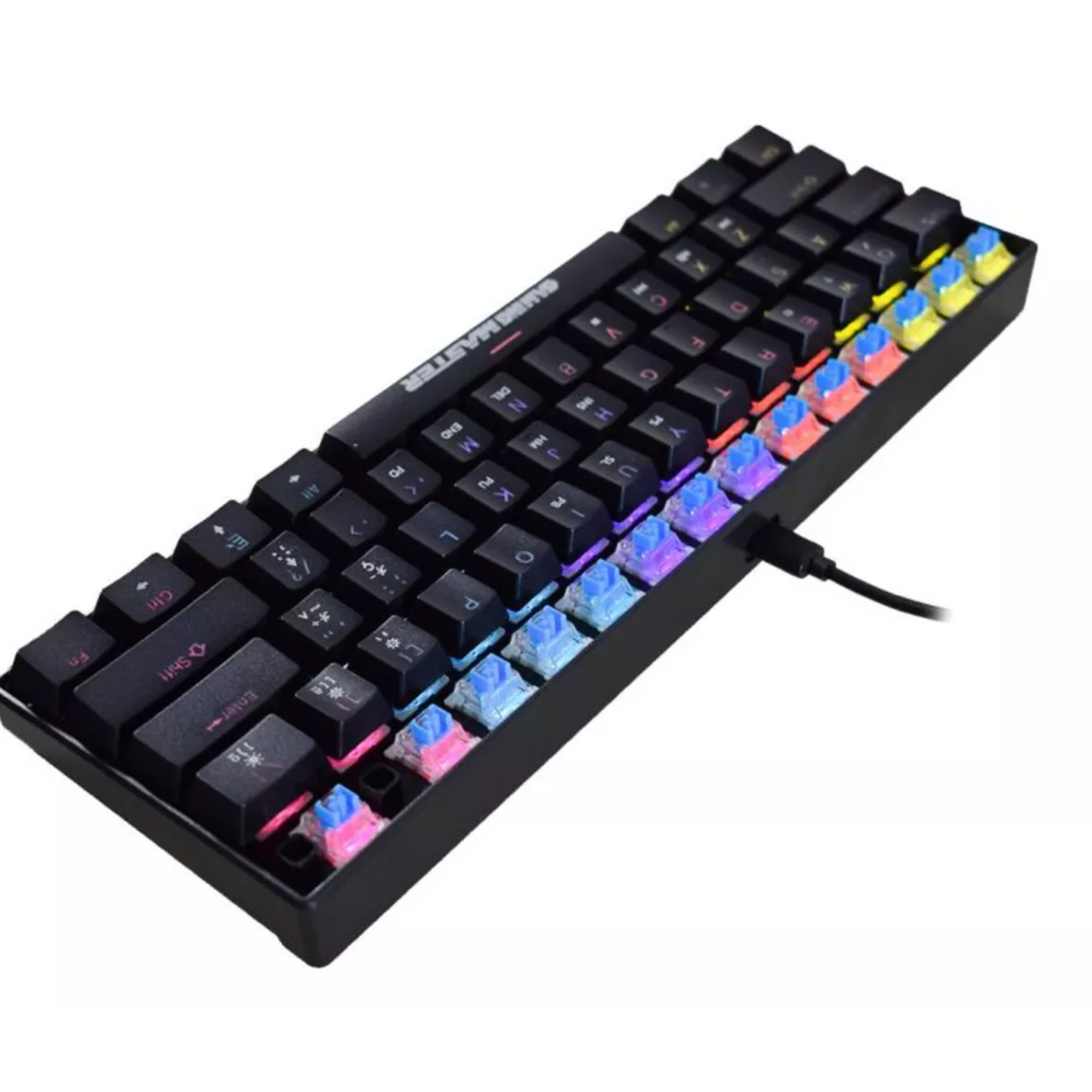 Teclado Gamer Mecânico GAMING MASTER KBL-88 PRETO