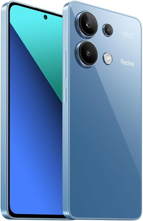 Smartphone Xiaomi Redmi Note 13 256GB (8GB RAM) (Ice Blue) Azul