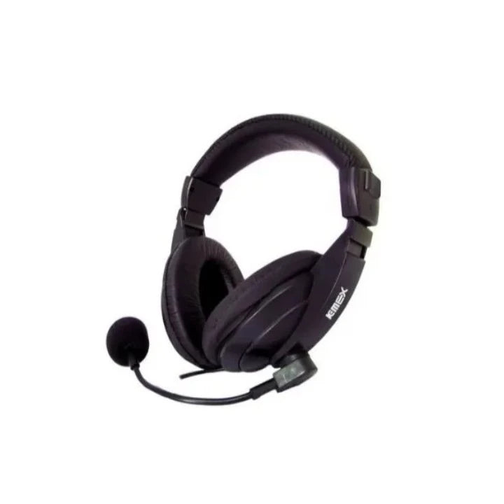 Fone De Ouvido Headset C/microfone Preto K-MEX Ars-7500