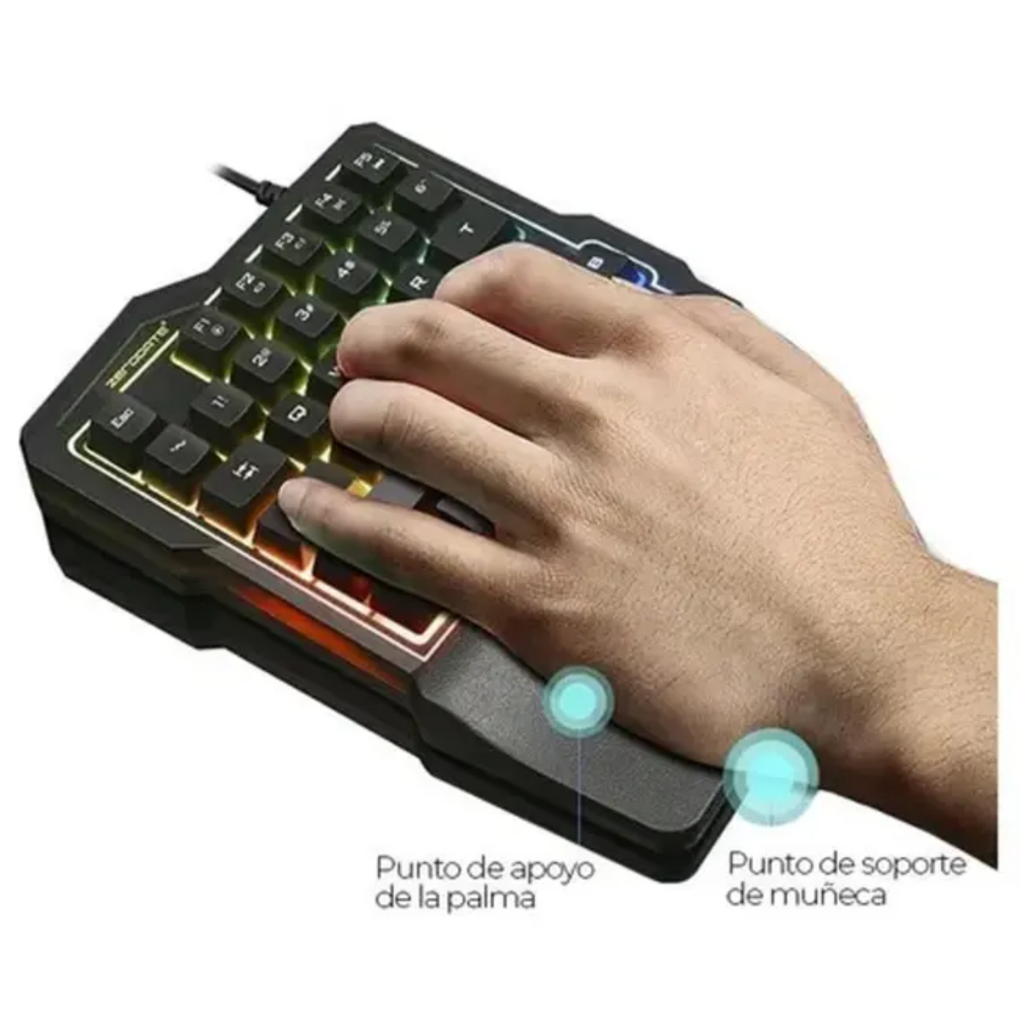 Teclado Keyboard P Jogos Gamer Jx-k7 Yelandar