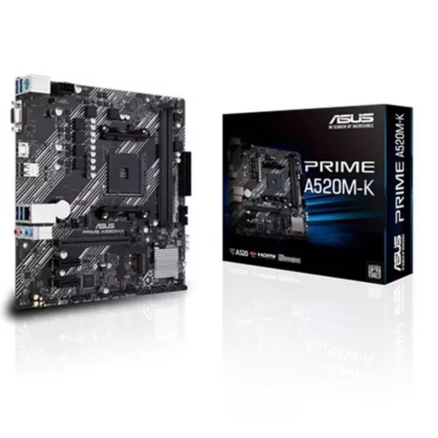PC Gamer AMD Ryzen 5 5600GT, 16GB DDR4, SSD 480GB,Placa Mae ASUS A520M-K , Fonte 500w 80 Plus, Teclado e mouse gamer branco + COPO TERMICO STANLEY
