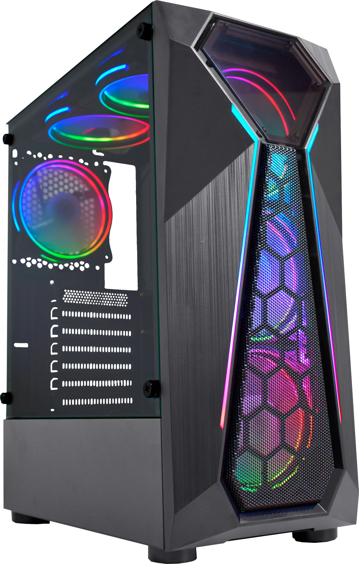 PC GAMER DREAMCOMPUTERS RYZEN 7 5700x, AsrocK b550m, 32GB Ram RGB 3000Mhz DDR4, SSD M.2 NVMe 1TB, RX580 16GB,Water Coler 120MM Led, Fonte Gamer 600w 80 plus, Gabinete RGB C/3 Fans