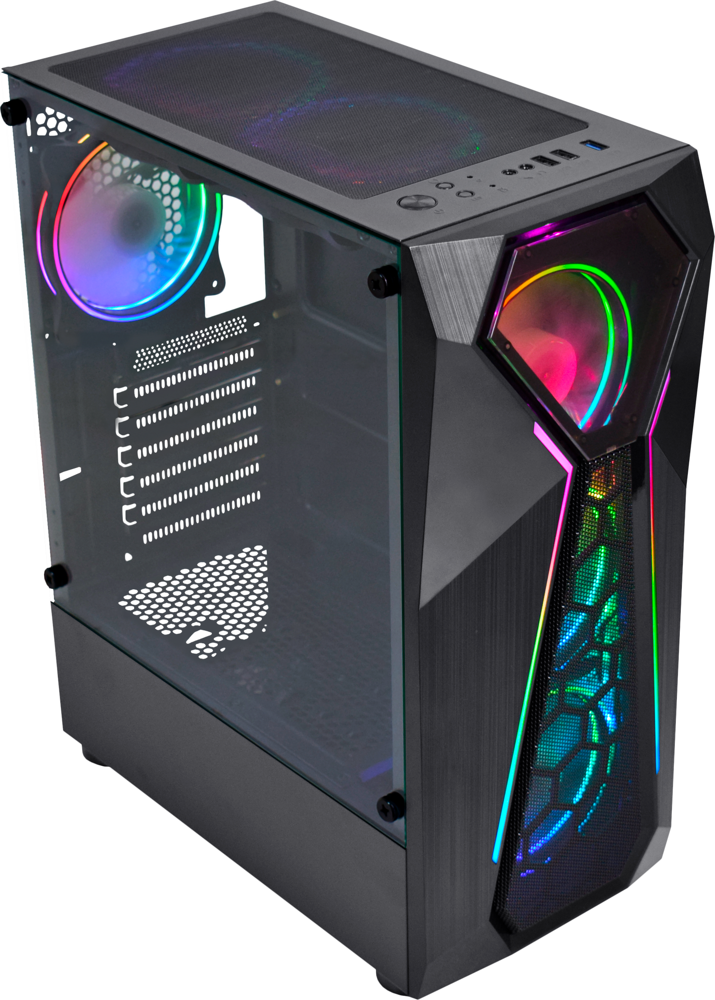 PC GAMER DREAMCOMPUTERS RYZEN 7 5700x, AsrocK b550m, 32GB Ram RGB 3000Mhz DDR4, SSD M.2 NVMe 1TB, RX580 16GB,Water Coler 120MM Led, Fonte Gamer 600w 80 plus, Gabinete RGB C/3 Fans