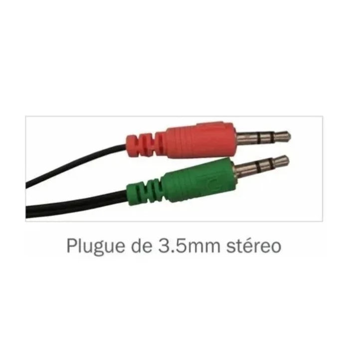 Fone De Ouvido Headset C/microfone Preto K-MEX Ars-7500