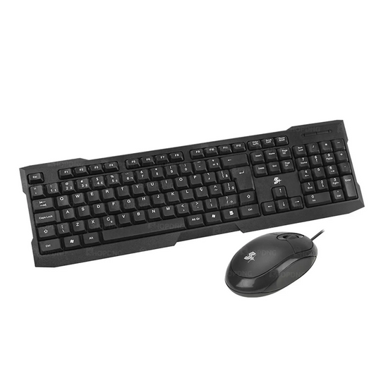 KIT TECLADO E MOUSE USB KC-500