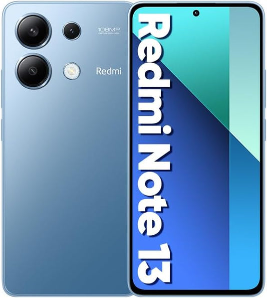 Smartphone Xiaomi Redmi Note 13 256GB (8GB RAM) (Ice Blue) Azul