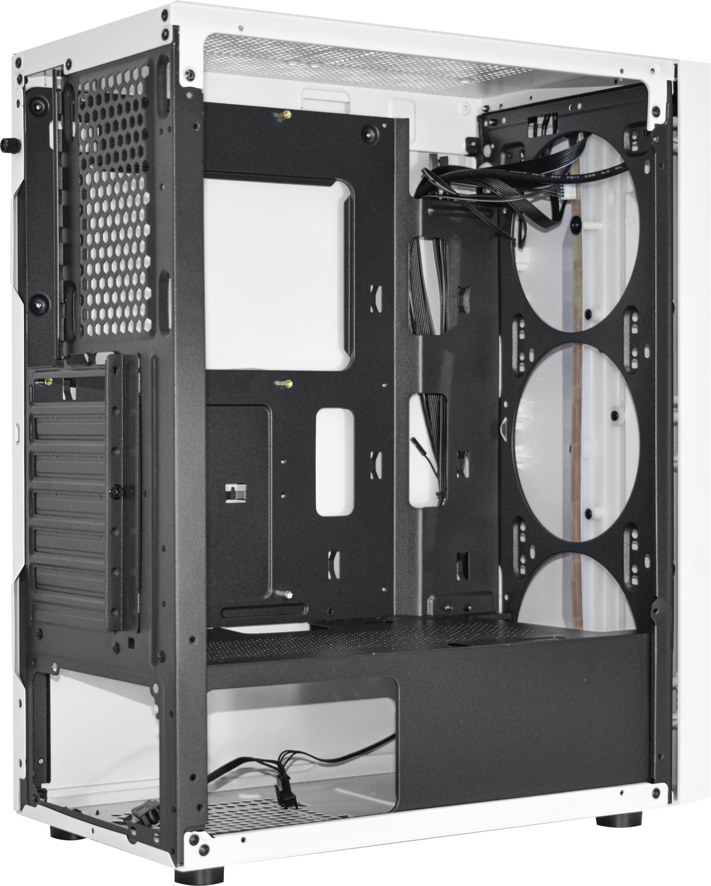 PC Gamer AMD Ryzen 5 5600GT, 16GB DDR4, SSD 480GB,Placa Mae ASUS A520M-K , Fonte 500w 80 Plus, Teclado e mouse gamer branco + COPO TERMICO STANLEY