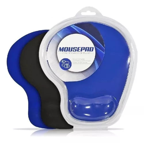 Mouse Pad Ergonômico Antiderrapante com Apoio Mbtech