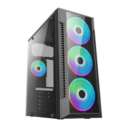 Computador Gamer Ryzen 5 5700G , 16GB DDR4 3200 Mhz,SSD 512GB, Fonte 450w  , Gabinete bpc gamer 3 fan frontal